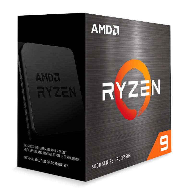 AMD - Procesador AMD Ryzen 9 5900X, 3.70GHz, 64MB L3, 12 Core