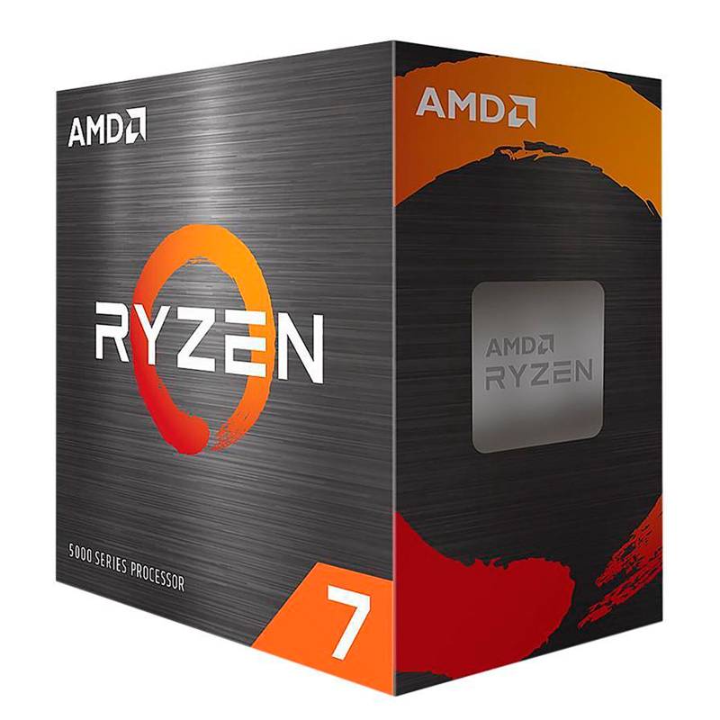 AMD - Procesador AMD Ryzen 7 5700X, 3.404.60GHz, 32MB L3 Cache, 8-Core, AM4
