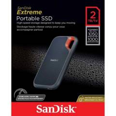 SANDISK - DISCO EXTERNO SSD Sandisk E61 Extreme 2tb PORTATIL 1050Mbs super veloz