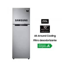 Refrigeradora samsung rt25farads8 255l plata