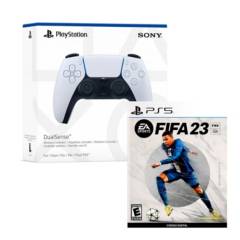 SONY - Mando Dualsense Blanco + Fifa 23 Edicion Digital Playstation 5