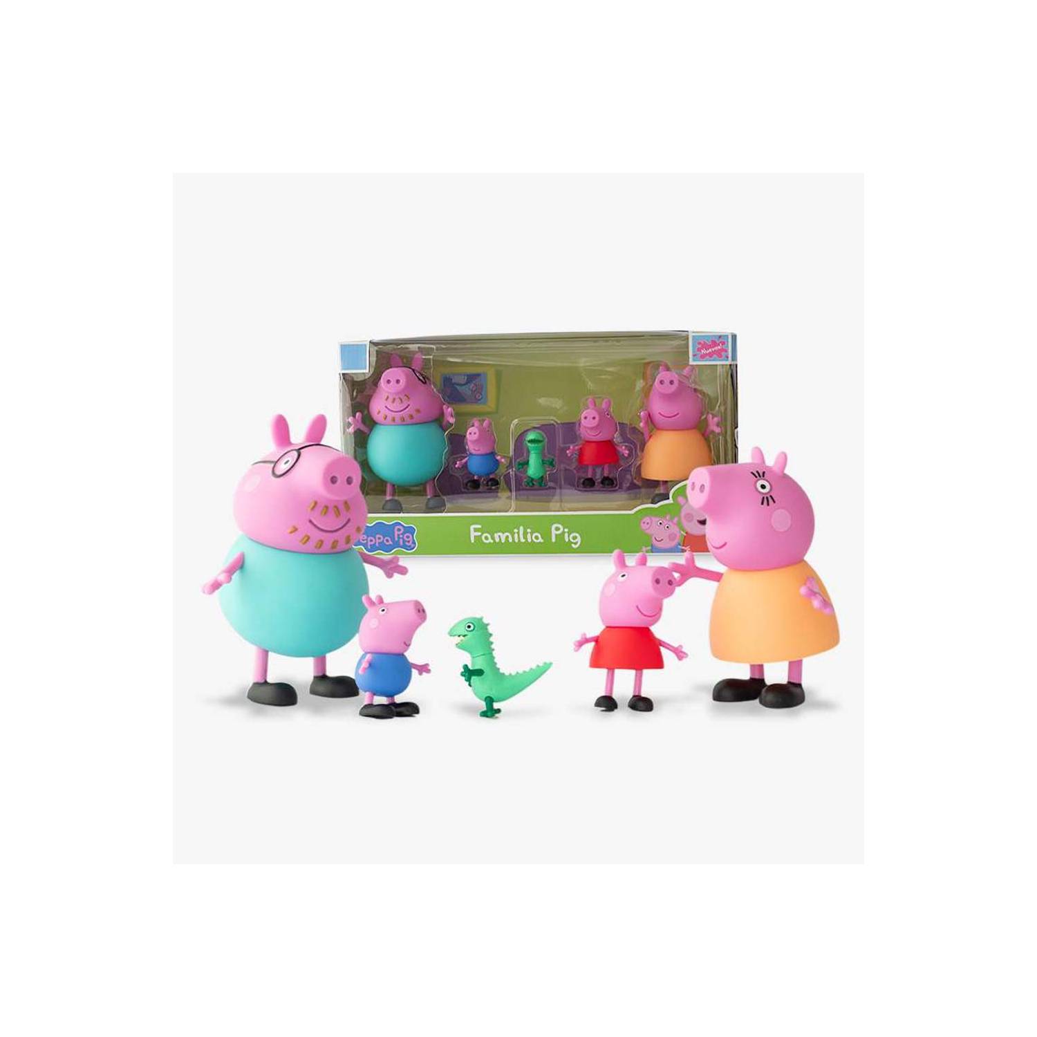 Pack 4 Figuras de la Familia Peppa Pig