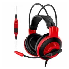 Audifono Gamer Ds501 Msi Gaming Red microfono Cableado