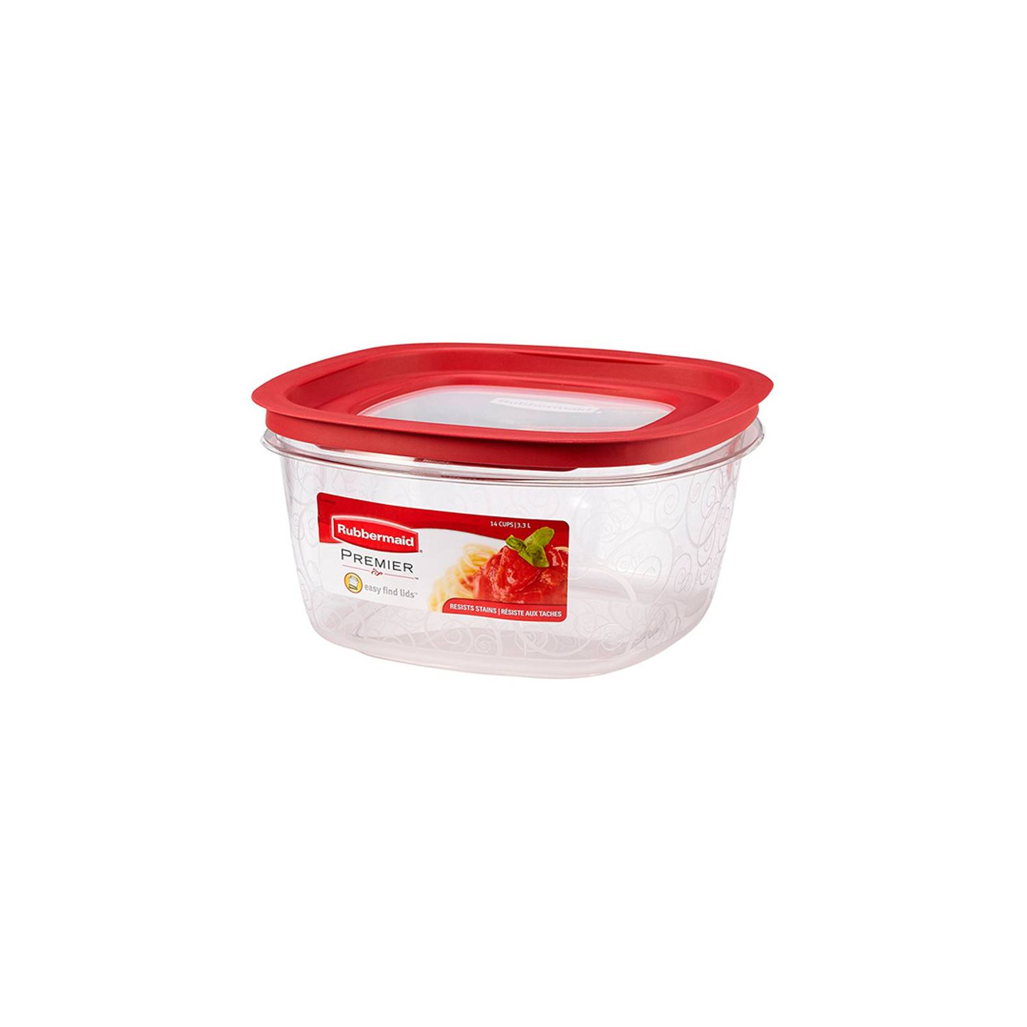 Rubbermaid Rubbermaid Premier Food Storage Container, 14 Cup