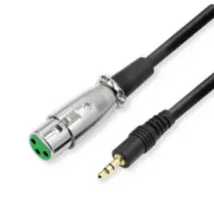 OEM - Cable XLR a Mini Plug 3.5mm - 2.5 metros