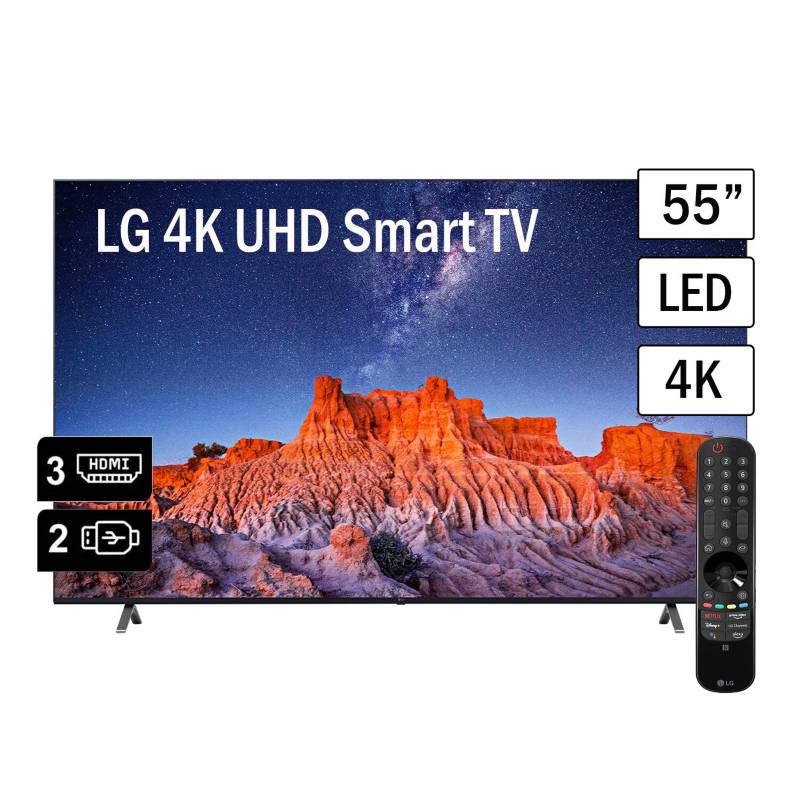 Pantalla LG 55 Qned 4K Thinq Ai 55Qned75Sra