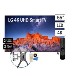 Televisor Smart 55 55UQ801 ThinQ AI 4K UHD Rack