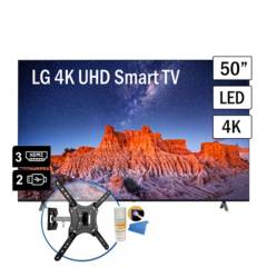 Televisor Smart 50 50UQ801 ThinQ AI 4K UHD Rack