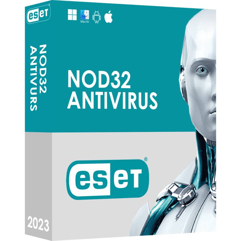 ESET - ESET ANTIVIRUS NOD 32 2023 1PC