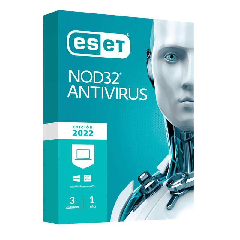 ESET - ESET ANTIVIRUS NOD32 2022 3PC