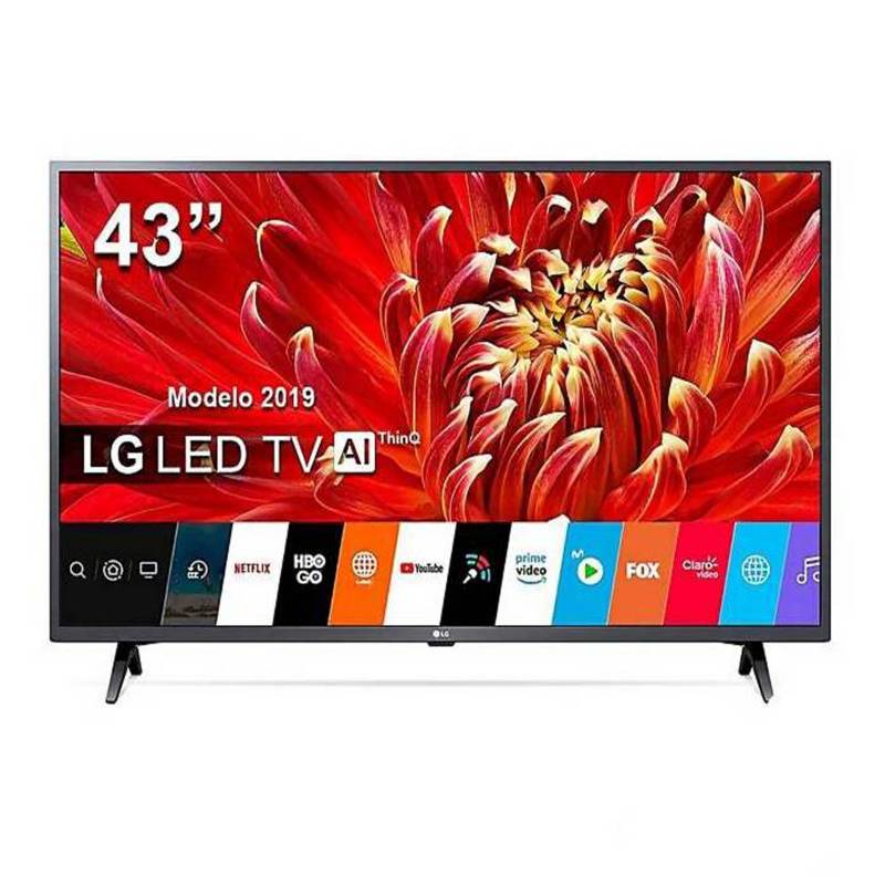 LG - Televisor LG 43 Smart TV con ThinQAI LED FHD 43LM6300PSB - Negro
