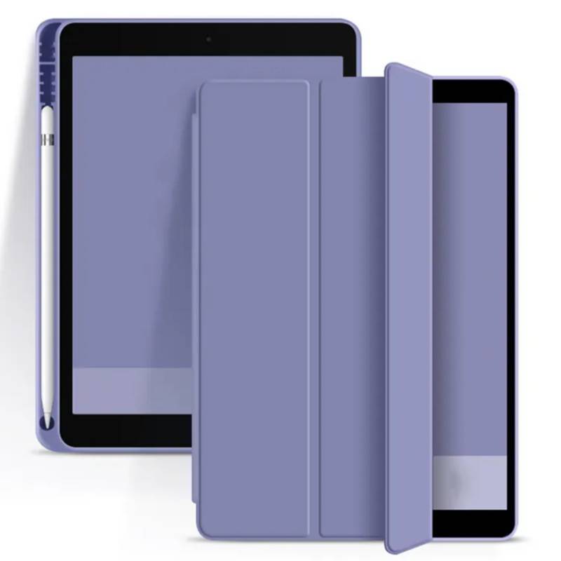 Funda Smart Cover con Porta Lapiz para Ipad Mini 4-5 Lavanda GENERICO