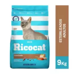 RICOCAT - Ricocat Adultos Esterilizados 9 Kg