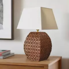 GENERICO - Lámpara de mesa Nogal