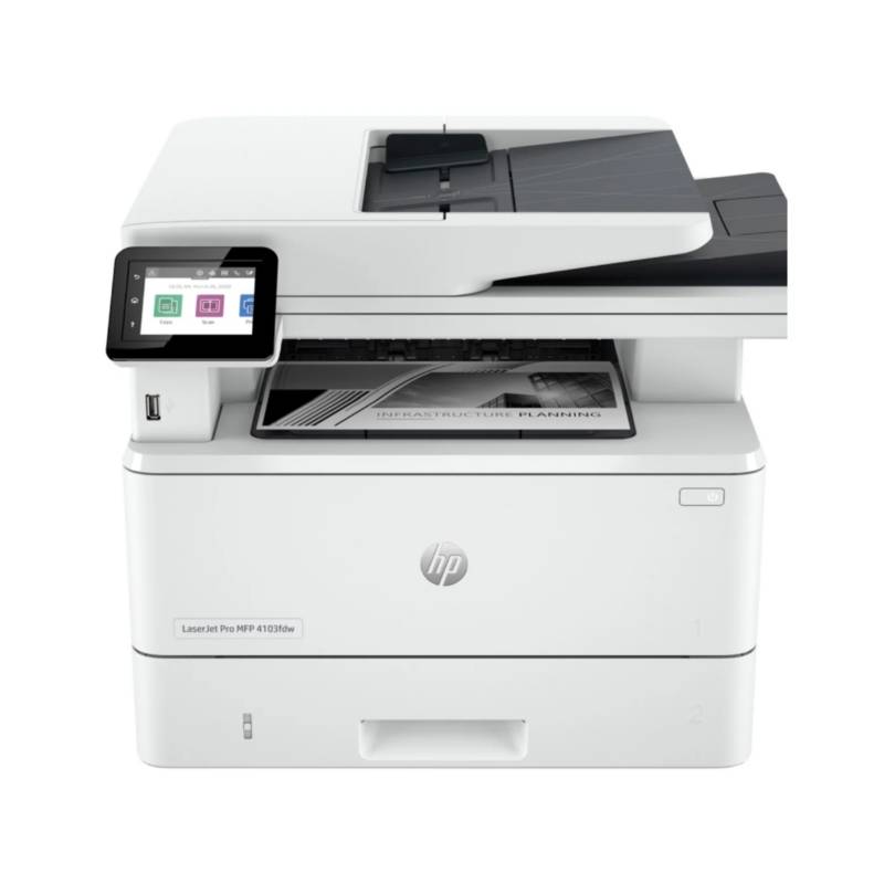 HP - Impresora Multifuncional HP LaserJet Pro MFP 4103fdw