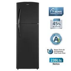 MABE - Refrigeradora No frost 239 Ltrs Netos Grafito Mabe RMA250FVPG1