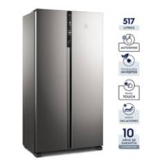 ELECTROLUX - Refrigerador Side by Side ERSA53V2HVG Efficient con Tecnología AutoSense