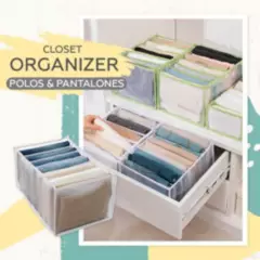 AURELA - ClosetOrganizer™ - Set de 2 Organizadores de Polos & Pantalones