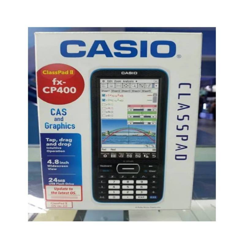 vino Alrededores nadar Calculadora Cientifica Casio Classpad Li Fx-Cp400 CASIO | falabella.com