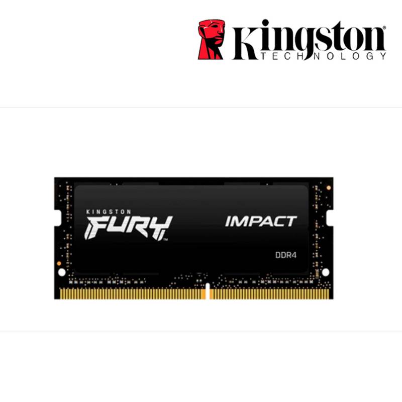 KINGSTON - Memoria Ram Sodim para Laptop Kingston Fury DDR4 8GB 3200mhz