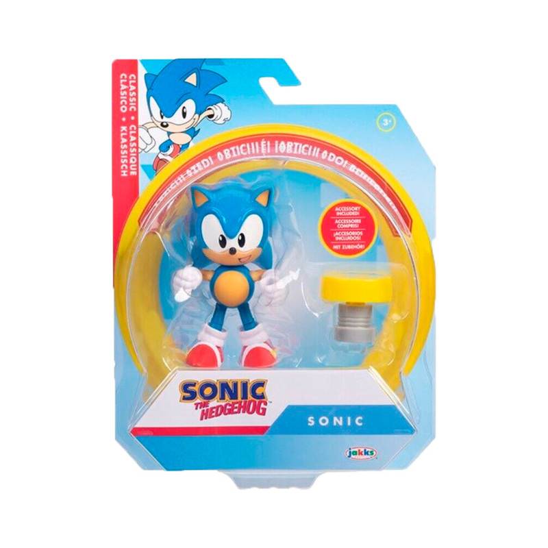 Sonic The Hedgehog Wave 10 Figura de Sonic Clasico+Accesorio SONIC
