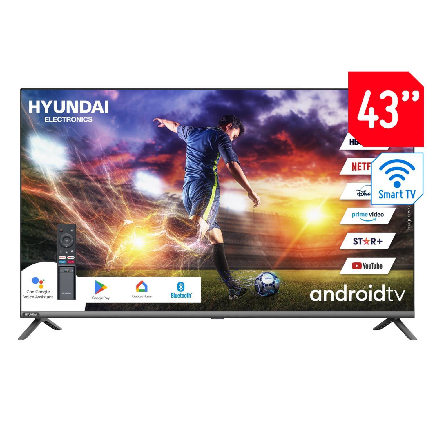 Televisor HYUNDAI 43 Pulgadas LED Fhd Smart TV HYLED4321A