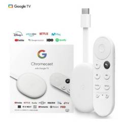 GOOGLE - Chromecast 4 Google TV 4K Movistar Play Disney+