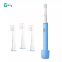 INFLY - InFly - Cepillo dental eléctrico P60 Azul - Incluye set de repuestos