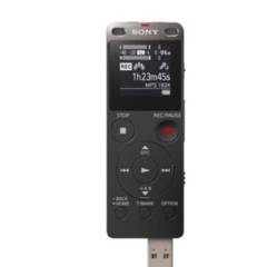 Grabadora Sony de voz digital portátil con USB ICD-UX570