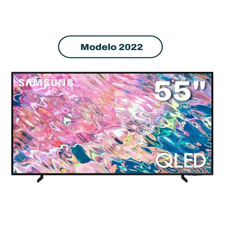 SAMSUNG - Televisor Samsung Smart TV 55 QLED 4K QN55Q60BAGXPE.