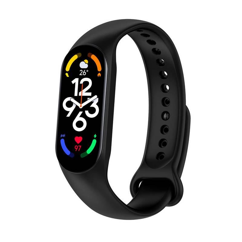 LeisureBands Banda para Xiaomi Mi Band 5/6/7, accesorios para  relojes inteligentes, correa trenzada de nailon elástico solo bucle, correa  de repuesto ajustable tejida, pulsera duradera, pulsera deportiva, negro :  Electrónica