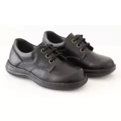 KONE - Zapatos escolares de cuero Kone negro