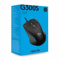 Logitech - Mouse Gamer G300s con 9 Botones Programables - Negro
