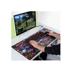 GENERICO - Mouse pad gamer computer - alfombrilla rgb gaming xxl 80x35