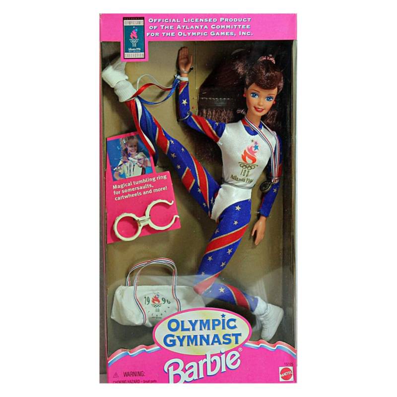 Muñeca Barbie Olympic Gymnast Trigueña BARBIE