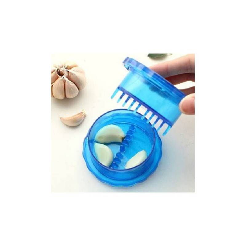 Cortador de ajo manual para cortar ajos, herramientas de cocina (color: A)