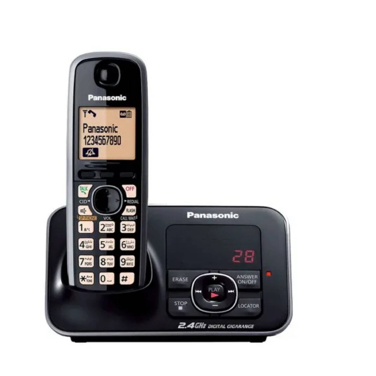 Telefono Inalámbrico Panasonic KX-TG3721LCB PANASONIC