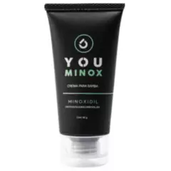 YOU MINOX - Caja de 1 Frasco de Minoxidil en Crema para Barba