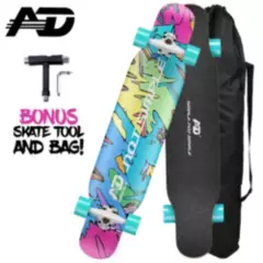 AD - Skate Longboard 42'' Dancing Cruising Downhill - Color