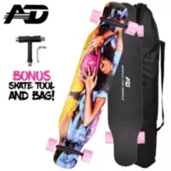 AD - Skate Longboard 42'' Dancing Cruising Downhill - Girl