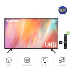 SAMSUNG - Televisor Samsung 65 Pulg. Crystal Smart TV UHD 4K UN65AU7090GXPE