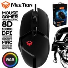 MEETION - Mouse Gamer 8D 10000 DPI Programmable for STUDY WORK GAMING