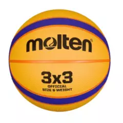 MOLTEN - Pelota para basket molten 3x3 goma premium