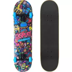 DISPLAY - Skateboard 31'' Flip Grind Slide Grab Ramp - Doodles