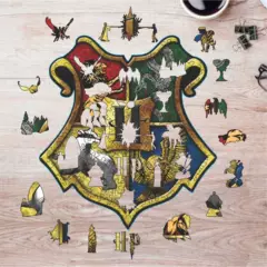 GENERICO - Rompecabezas Escudo Hogwarts COD85 Person -Puzzles Peru