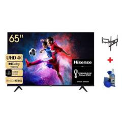 Televisor Hisense 65" LED UHD 4K Smart TV VIDAA 65A6H + KIT Y RACK