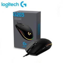 LOGITECH - Mouse logitech g203 lightsync rgb negroblack