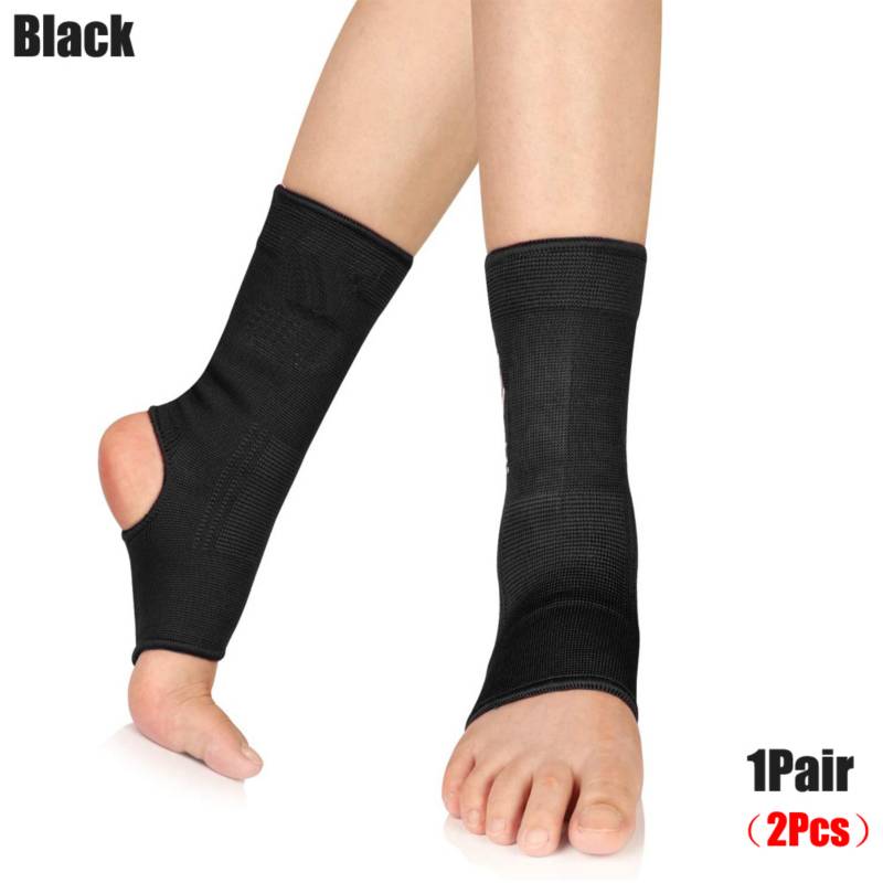 Tobilleras Muay Thai para hombre y mujer, calcetines de Kickboxing con  soporte para el tobillo, protectores de piernas y pies para gimnasio,  accesorios de Kick Boxing