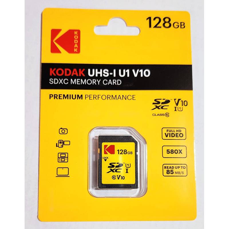 KODAK - SD CARD KODAK 128GB V10
