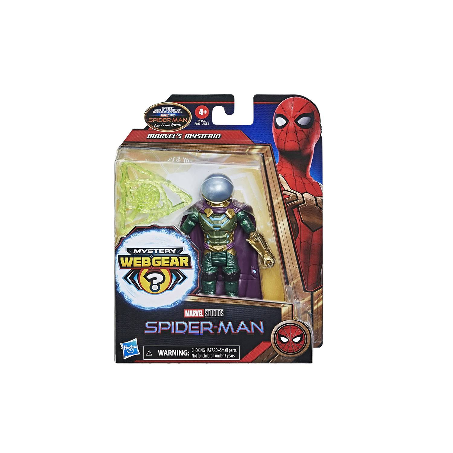 Spiderman - Avengers Spiderman Misterio Mysterio Web Gear HASBRO |  